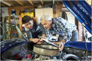 Building a dream garage for a car enthusiast